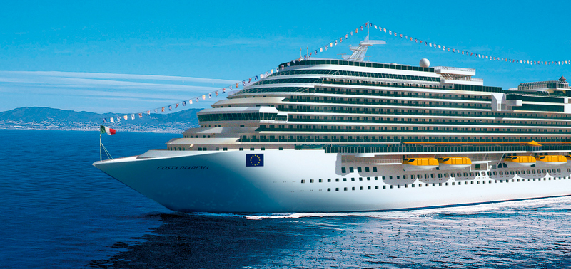 Un crucero enorme, como una ciudad